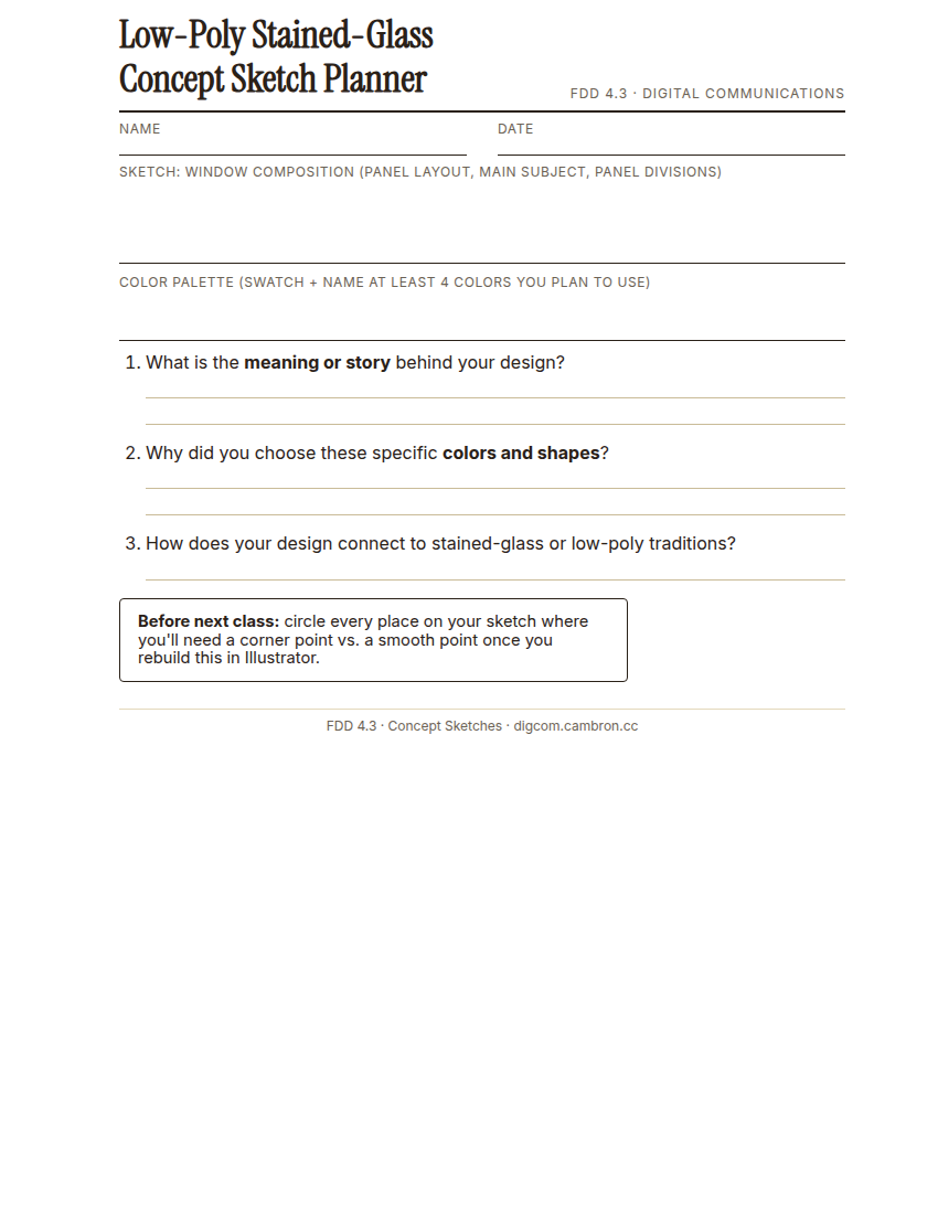 Preview of Concept Sketch Planner
